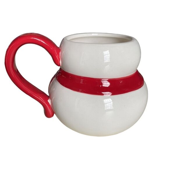 Snowman Coffee or Tea Mug Perfect for Christmas Morning - Picture 4 of 8